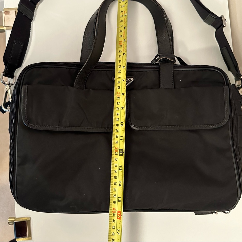 Prada Black Nylon Briefcase - Picture 15 of 15